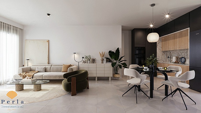 Einstök efri hæð í San Miguel með frábærum þaksvölum